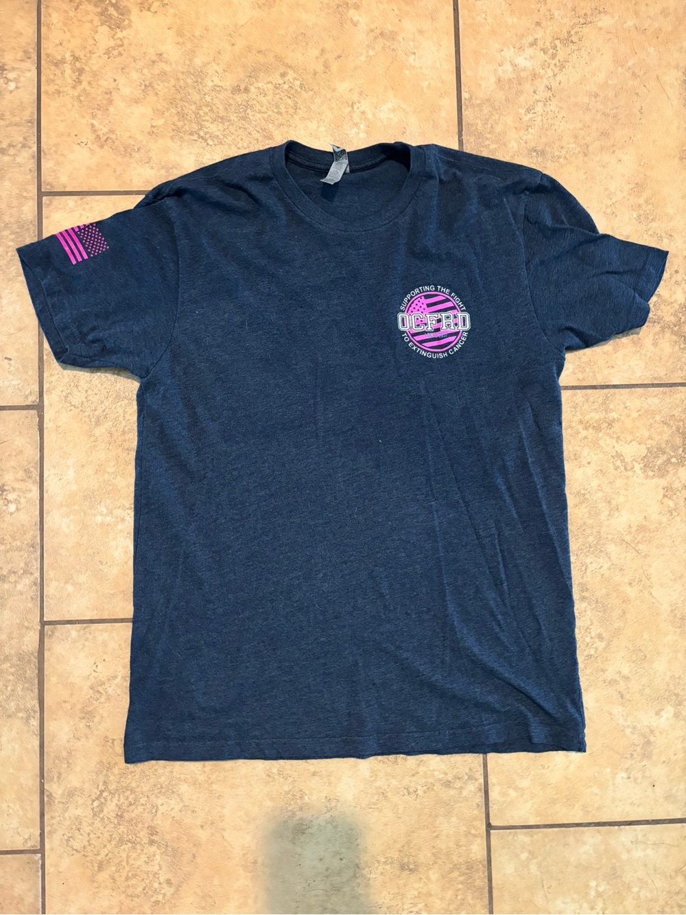 Orange County Fire Rescue Breast Cancer Awareness Shirt
